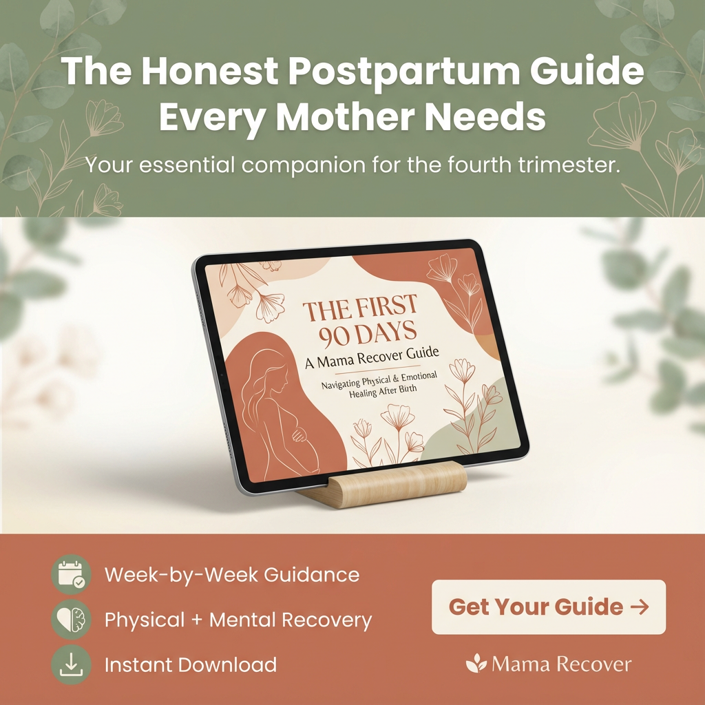 The First 90 Days Postpartum Recovery Guide For New Mums 